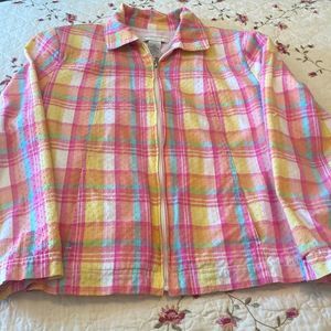 Drapers&Damons lined jacket spring colors Small petites